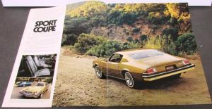 1974 Chevrolet Camaro Sport Coupe LT Z28 350 REVISED Sales Brochure