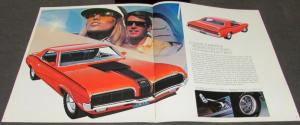 1970 Mercury Cougar XR-7 Eliminator Hardtop Convertible Oversized Sales Brochure