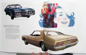 1970 Mercury Cyclone Montego GT Spoiler MX Brougham Oversized Sales Brochure