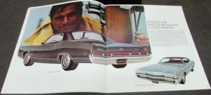 1970 Mercury Marquis Marauder Monterey Custom X-100 Brougham XL Sales Brochure