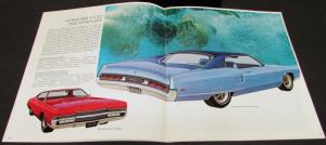 1970 Mercury Marquis Marauder Monterey Custom X-100 Brougham XL Sales Brochure