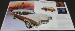 1971 Mercury Marquis Monterey Montego Colony Park Station Wagon Sales Brochure