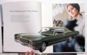 1971 Mercury Marquis Monterey Montego Cyclone Cougar Comet XL Sales Brochure