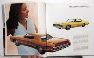 1971 Mercury Marquis Monterey Montego Cyclone Cougar Comet XL Sales Brochure