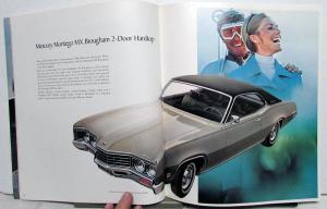 1971 Mercury Marquis Monterey Montego Cyclone Cougar Comet XL Sales Brochure