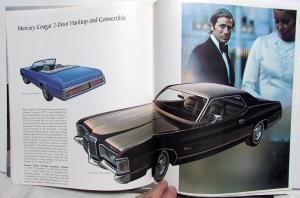 1971 Mercury Marquis Monterey Montego Cyclone Cougar Comet XL Sales Brochure