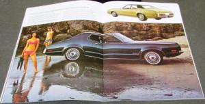 1972 Mercury Marquis Monterey Montego Cougar Comet XL Sales Brochure Original