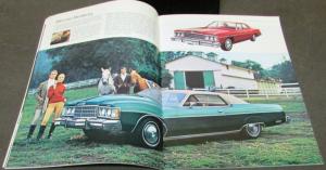 1974 Mercury Marquis Monterey Montego Cougar Comet XL Sales Brochure Original