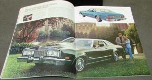 1974 Mercury Marquis Monterey Montego Cougar Comet XL Sales Brochure Original