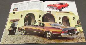 1974 Mercury Marquis Monterey Montego Cougar Comet XL Sales Brochure Original
