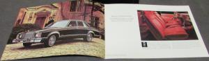1975 Mercury Monarch Ghia Coupe Sedan Prestige Sales Brochure Original