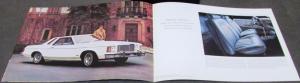 1975 Mercury Monarch Ghia Coupe Sedan Prestige Sales Brochure Original
