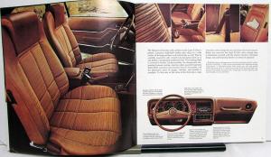 1976 Mercury Capri II Ghia & V-6 Specs Features Large Sales Brochure Original