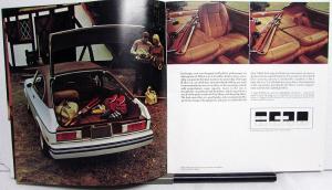 1976 Mercury Capri II Ghia & V-6 Specs Features Large Sales Brochure Original