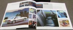 1979 Mercury Capri RS Turbo Ghia Color Sales Brochure Original Oversized