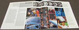 1979 Mercury Capri RS Turbo Ghia Color Sales Brochure Original Oversized