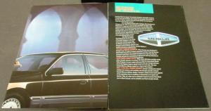 1987 Mercury Merkur Scorpio German Import Sale Brochure Poster Inside Original