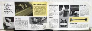 1965 Cadillac Accessories Sales Brochure Original