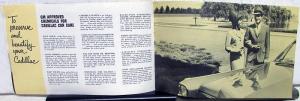 1965 Cadillac Accessories Sales Brochure Original