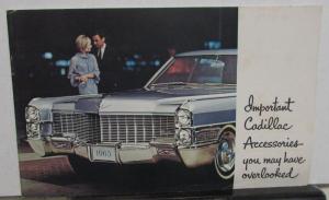 1965 Cadillac Accessories Sales Brochure Original