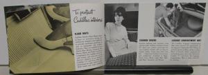1965 Cadillac Accessories Sales Brochure Original
