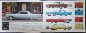 1966 Cadillac Fleetwood DeVille Calais Series Sales Smaller Brochure Original