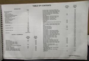 1993 GMC Electrical Wiring Diagram Service Manual Light Duty FC Van Motor Home