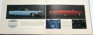 1967 Cadillac Fleetwood Eldorado Deville Calais Color Sales Brochure Original