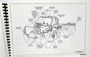 1991 GMC Top Kick Kodiak Medium Duty Electrical Wiring Diagram Service Manual