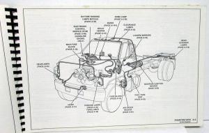 1991 GMC Top Kick Kodiak Medium Duty Electrical Wiring Diagram Service