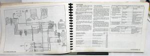 1991 Chevrolet Electrical Wiring Diagram Service Manual S-10 Models Repair