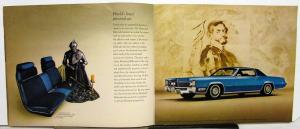 1969 Cadillac Fleetwood Eldorado DeVille Convertible Calais Sales Brochure Orig