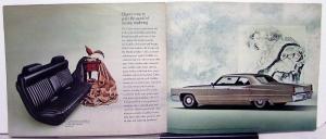 1969 Cadillac Fleetwood Eldorado DeVille Convertible Calais Sales Brochure Orig