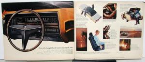 1969 Cadillac Fleetwood Eldorado DeVille Convertible Calais Sales Brochure Orig