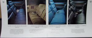 1971 Cadillac Fleetwood Deville Eldorado Calais Sales Brochure Original