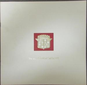 1973 Cadillac Fleetwood Brougham 75 Eldorado DeVille Calais Small Sales Brochure