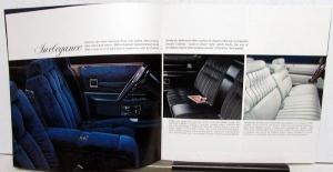 1974 Cadillac Fleetwood Brougham Deville Cabriolet Luxury Car Sale Brochure Orig