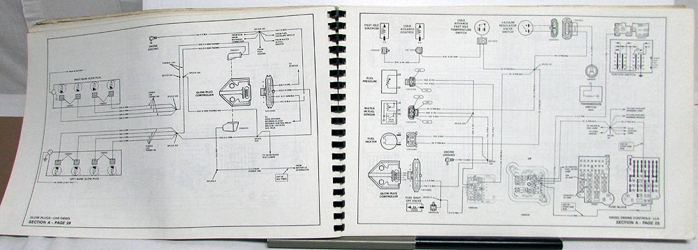 1989 GMC Electrical Wiring Diagram Dealer Service Manual Light Duty