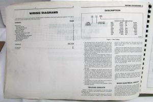 1989 Chevrolet Electrical Wiring Diagram Dealer Service Manual R V P Truck Model