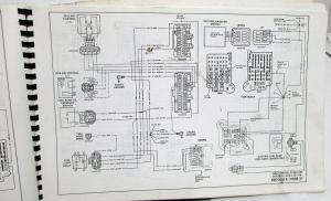 1989 Chevrolet Electrical Wiring Diagram Dealer Service Manual R V P Truck Model