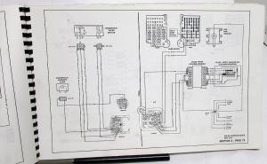 1989 Chevrolet Electrical Wiring Diagram Dealer Service Manual R V P Truck Model