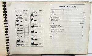 1988 GMC Electrical Wiring Diagram Dealer Service Manual Medium/HD Trucks