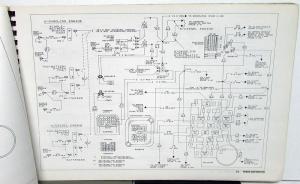 1988 GMC Electrical Wiring Diagram Dealer Service Manual Medium/HD Trucks