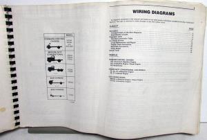 1987 Chevrolet Electrical Wiring Diagram Dealer Service Manual Medium Duty Truck