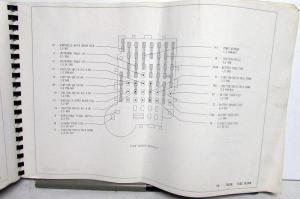 1987 Chevrolet Electrical Wiring Diagram Dealer Service Manual Medium Duty Truck