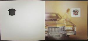 1975 Cadillac Fleetwood Limo Sedan Eldorado DeVille Calais Smaller Sale Brochure