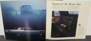 1975 Cadillac Fleetwood Limo Sedan Eldorado DeVille Calais Smaller Sale Brochure