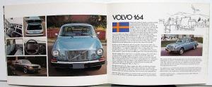 1976 Cadillac Seville Comparison Mercedes Volvo BMW Jaguar & More Sales Brochure