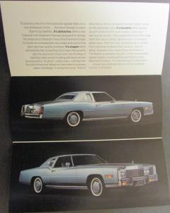 1976 Cadillac Eldorado Biarritz Color Sales Brochure Folder Original