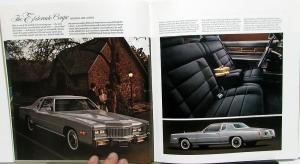 1976 Cadillac Fleetwood Eldorado Seville deVille Calais Limo Small Sale Brochure